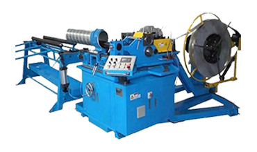 flexible duct machine