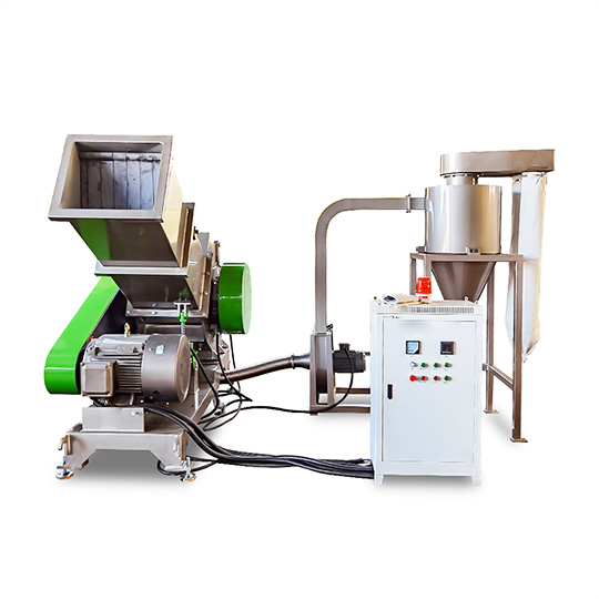 horizontal pipe crusher