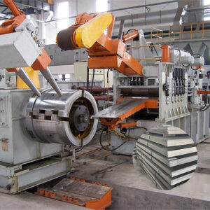 metal leveling machine
