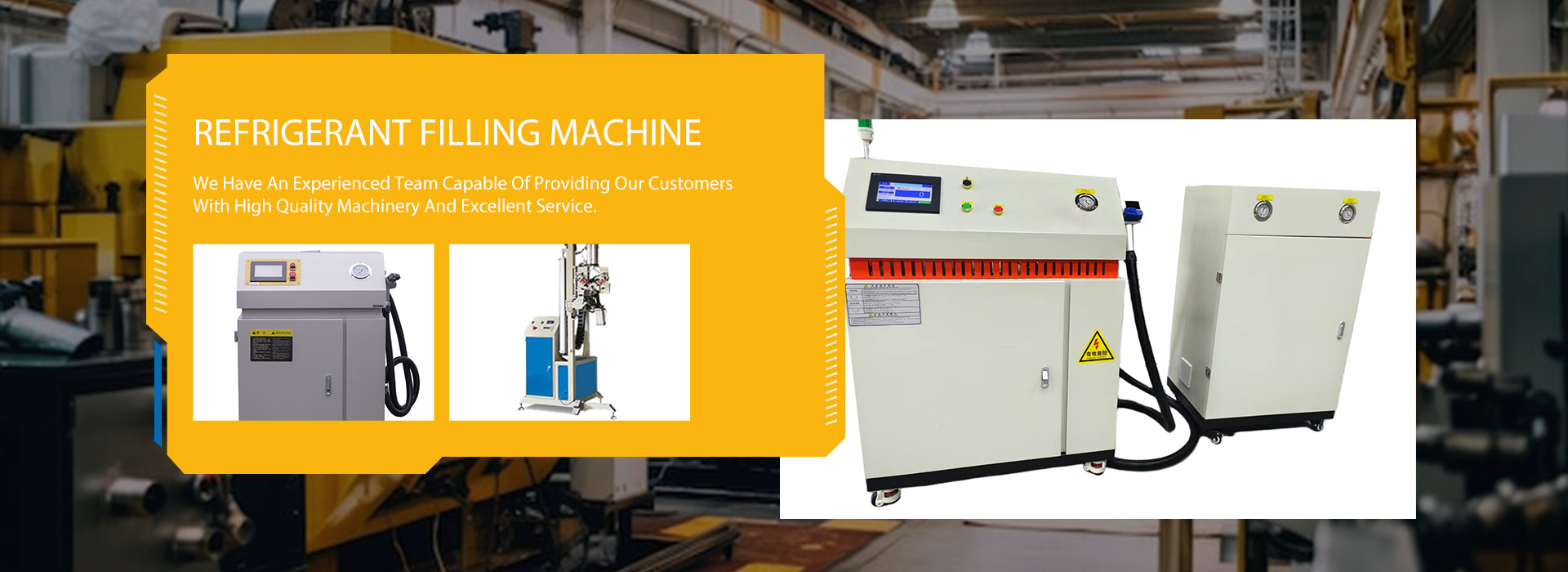 refrigerant filling machine