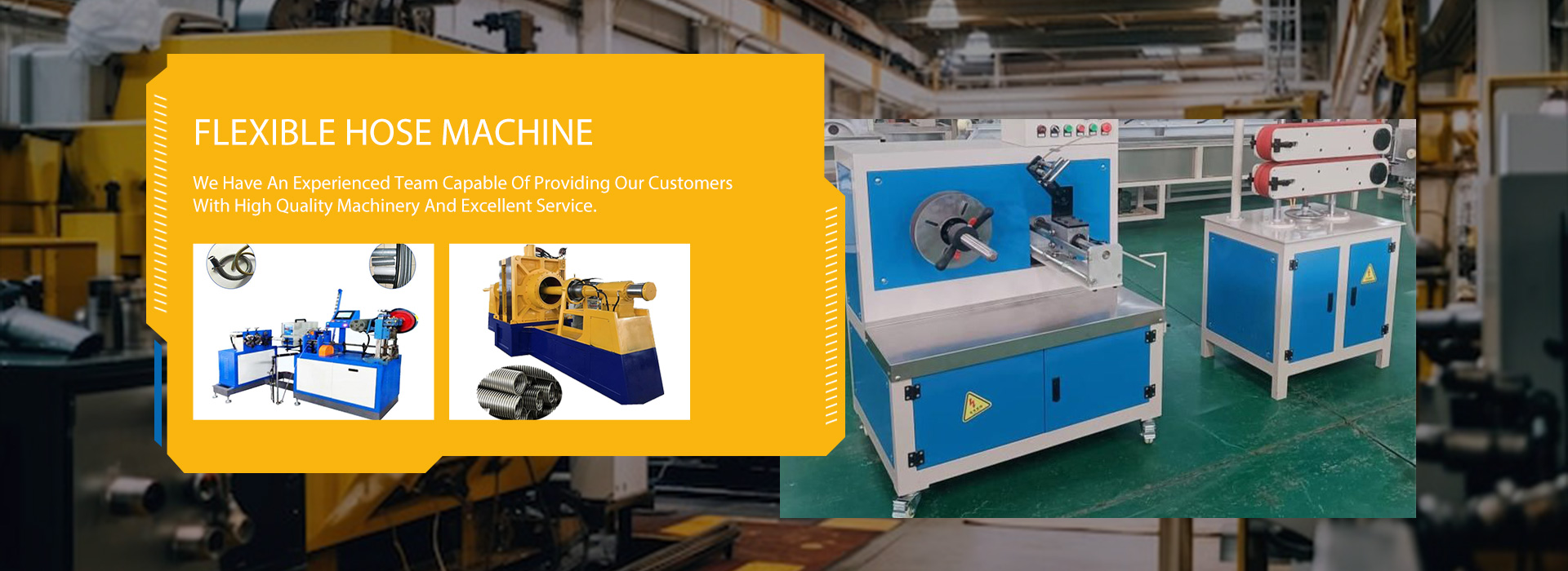flexible hose machine