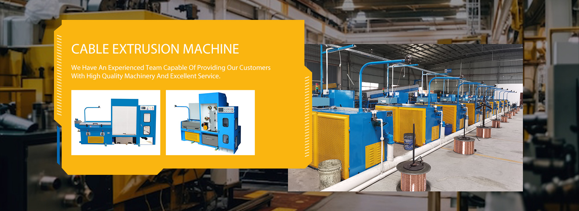 cable extrusion machine