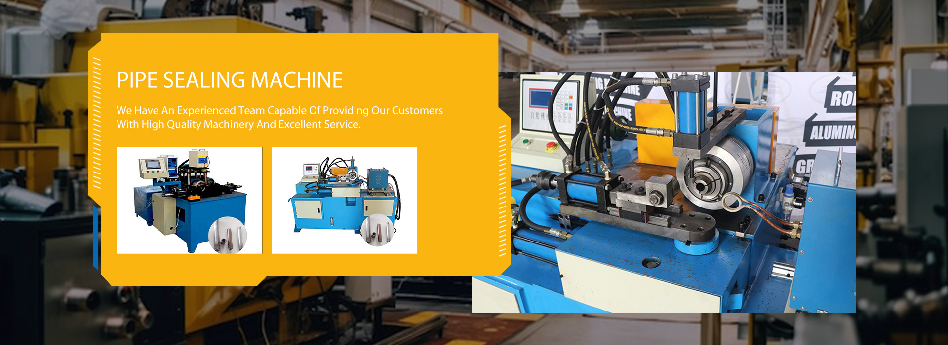 pipe sealing machine