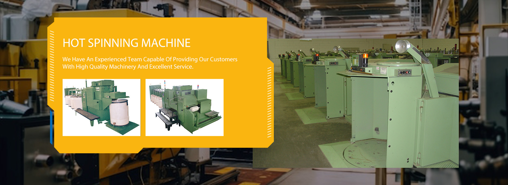 hot spinning machine