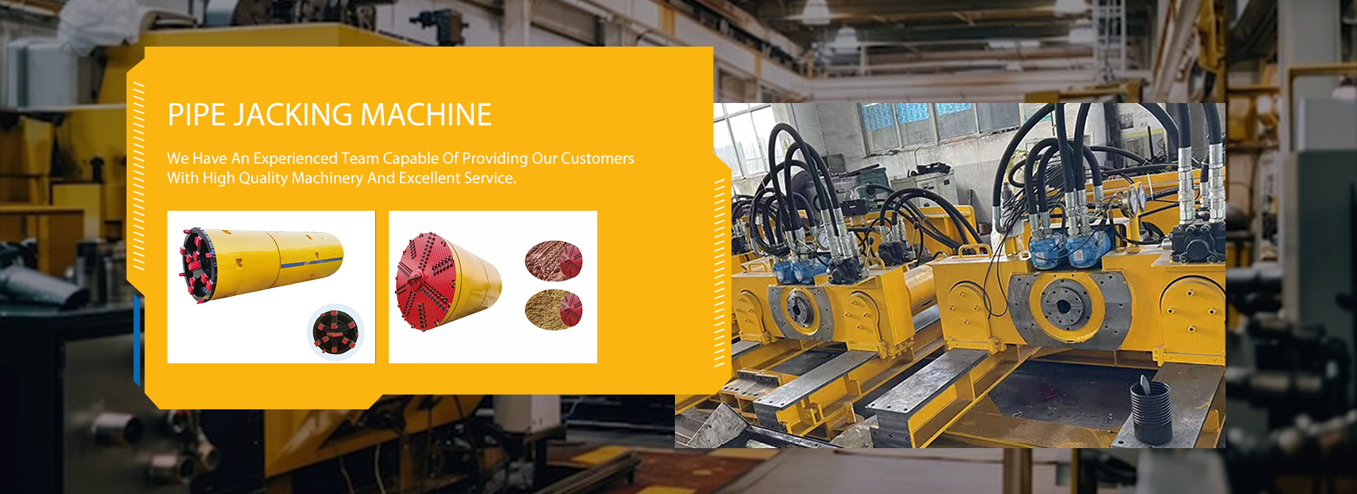 pipe jacking machine