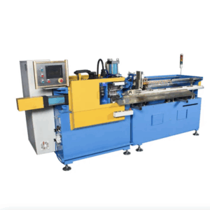automotive hydraulic ram tube end forming machine