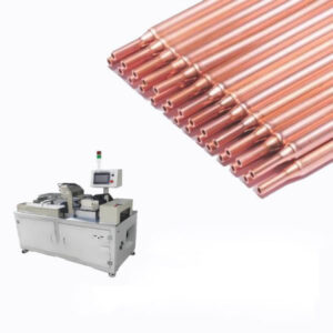 copper tube end closing machine