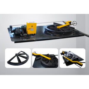 pole head bending machine