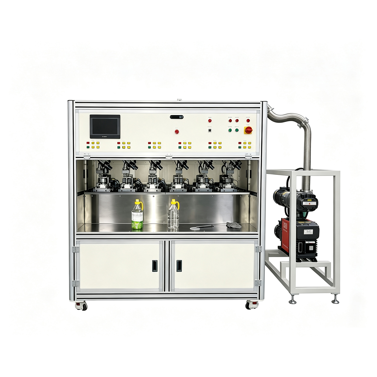News vapor chamber degassing machine