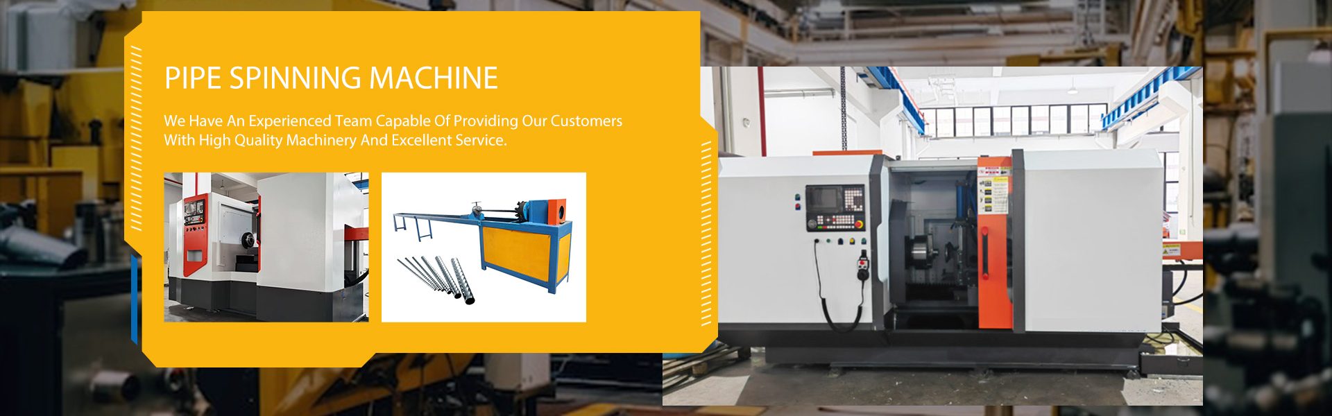 pipe spinning machine
